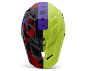 Шлем FOX V3 HELMET - THROTTLE [Flo Yellow]